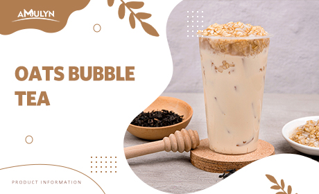Oats Bubble Milk Tea, The Healthy and Delicious Choice!