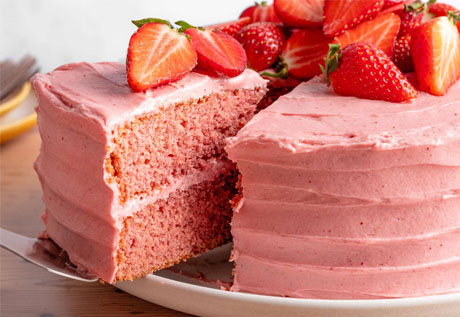 AMULYN Strawberry Powder For Cake