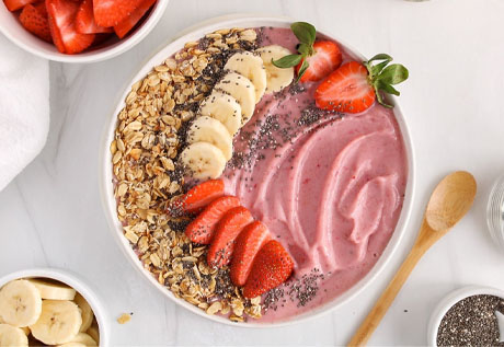 AMULYN Strawberry Powder For Cereal Cup