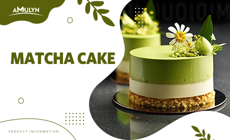 Meet a refreshing sweetness - Matcha cake