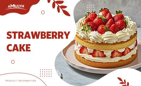 Strawberry Cake - A Sweet Bite, Full of Joy