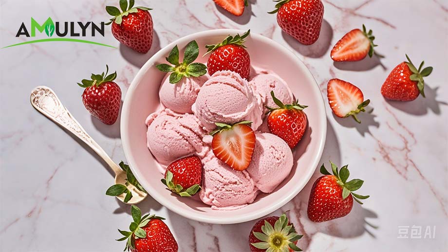 AMULYN Strawberry Ice Cream
