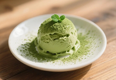 AMULYN Organic Instant Pure Matcha Powder For Ice Cream
