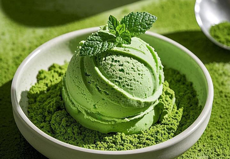 AMULYN Premium Beverage Grade Matcha Powder For Ice Cream