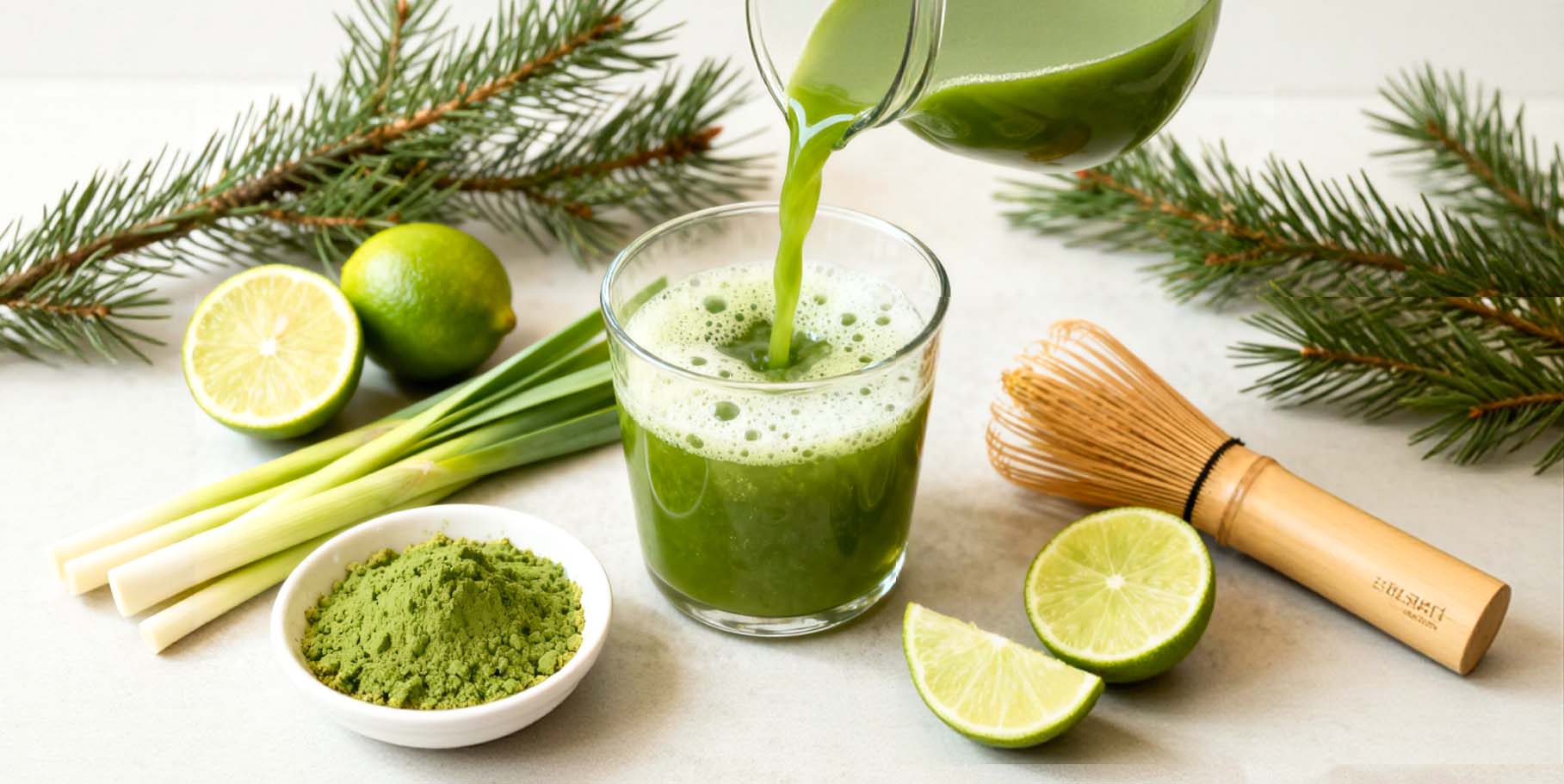 AMULYN Matcha Lemongrass Mojito (Alcohol-free)