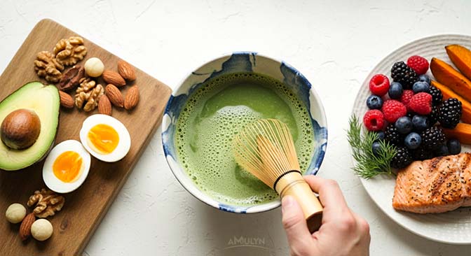 AMULYN Matcha Keto Diet Guide