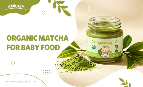 Empowering Organic Baby Food: How to Develop Next-Generation Pure Label Products Using AMULYN's EU Organic Certified Matcha