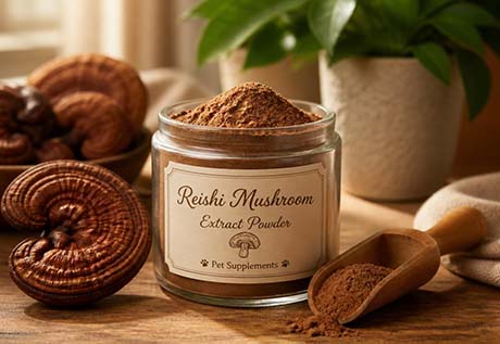 AMULYN Reishi Mushroom Powder For Pet Supplements