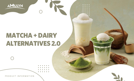Matcha + Dairy Alternatives 2.0: Moving Beyond Almond and Oat to Macadamia, Pistachio, and Potato Milk.