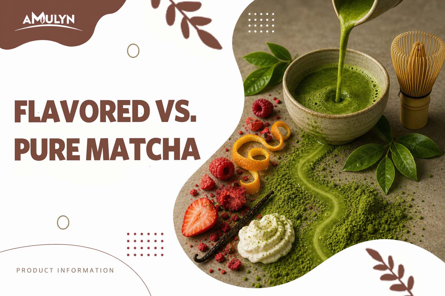 Flavored Matcha vs. Pure Matcha: Which One Should Your Small Business Stock?