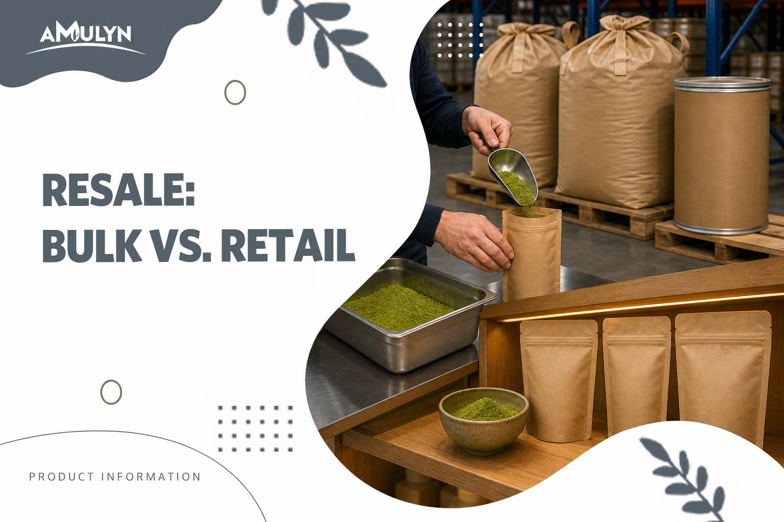 Bulk Matcha vs. Retail Packaging: What Small Businesses Need to Know Before Reselling